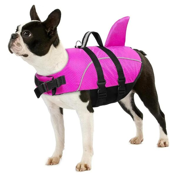 Reliable Dog Life Jacket with Reflective Strips, Ripstop Fabric and Frequent Visibility