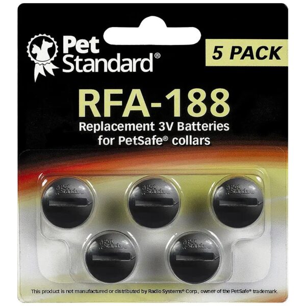 Reliable Replacement Batteries for PetSafe Equipment - 5 Pack