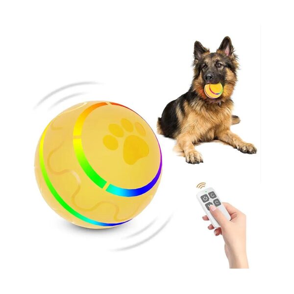 Remote Control Interactive Dog Toys for Small to Medium Dogs with Crazy and Normal Modes