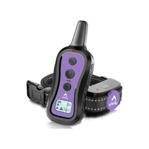 Remote Controlled Training Collar for Dogs with 3 Training Modes and Rainproof Receiver