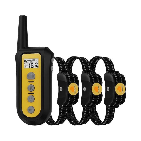 Remote Dog Training Collar with Automatic Bark Control for Small Medium Large Dogs