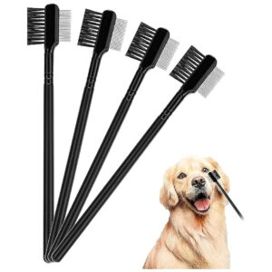 Removable Crust and Mucus Dog Eye Comb for Dogs and Cats