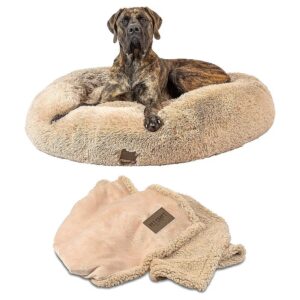 Removable Pet Bed Cover and Blanket for Easy Care and Odor-Free Home