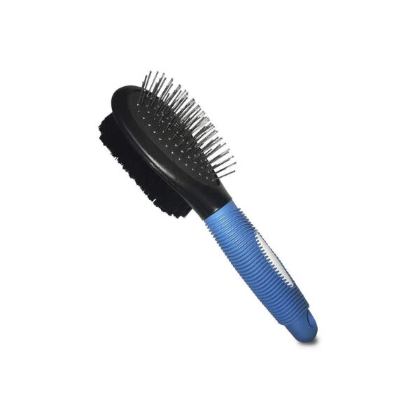 Remove Shedding Hair with 2 Sided Dog and Cat Brush Comb