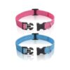 Replacement Dog Collar with Adjustable Size for Small to Large Breeds - 2 Pack