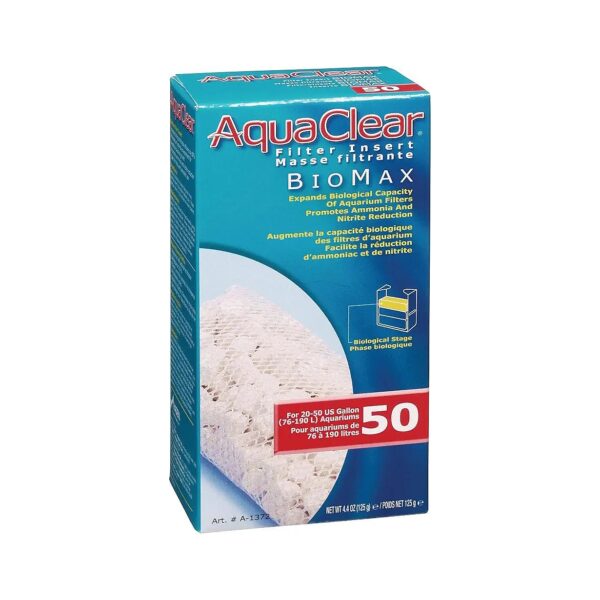 Replacement Filter Media for 50-Gallon AquaClear BioMax Biological Filters