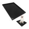 Replacement Metal Tray for 36 Long Dog Cage in Black Metal Finish