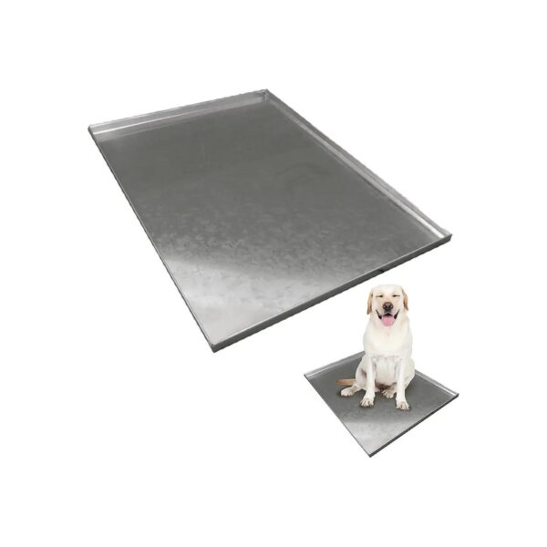 Replacement Silver Metal Tray for 30 Inch Dog Cage Decoration