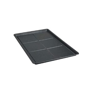 Replacing Old Floor Trays with Durable and Easy to Clean Black Plastic for Pet Crates