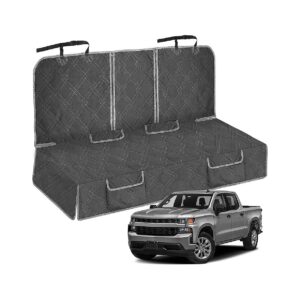 Resistant Dog Car Back Bench Seat Cover for Full-Size Trucks