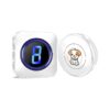 Resistant Dog Door Bell with LED Number Display for Easy Monitoring