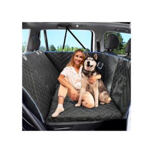 Resistant Dog Seat Cover for Cars with Easy Install and Cleanup