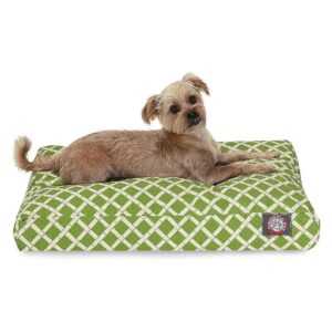 Resistant Small Pet Bed with Removable Washable Polyester Cover