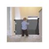 Retractable Baby and Pet Safety Gate for Indoors and Outdoors, Extends 71" Wide, 35" Tall