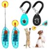 Retractable Cat Clicker Training Kit for Adjustable Length and Angles