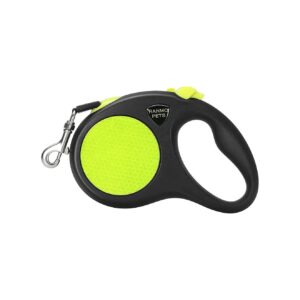 Retractable Dog Leash with Eagle Mouth Bionics Design and 16 ft Polyester Filament Tape