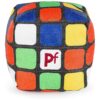 Retro Plush Puzzle Cube Toy with Durable Soft Material Design