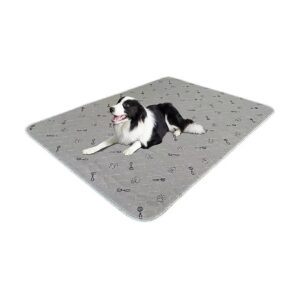 Reusable Pet Pads for Dogs with Waterproof Rug and Free Brush