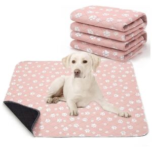 Reusable Puppy Training Pads with Non-Slip Bottom and Soft Cotton Material