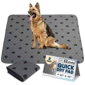 Reusable Quick Dry Pet Pee Pads for Cats and Dogs with Absorbent Material