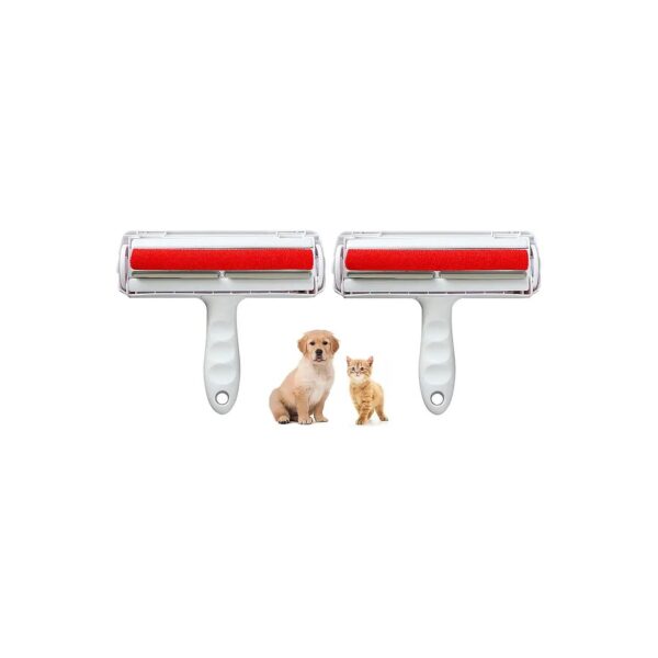 Reusable Red Pet Hair Roller for Dog Cat Pet Hair Removal Tool