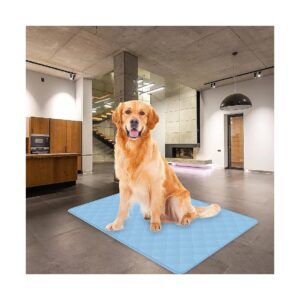 Reusable Training Pads for Dogs - Blue Color, 34" x 35