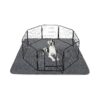 Reusable Water-Resistant Dog Pee Pads for Puppy Kennel Crate Training Playpen Gray