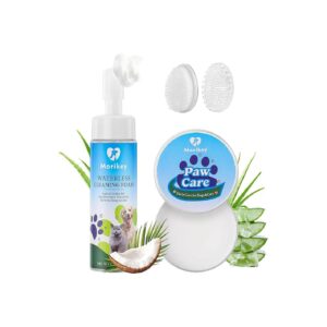 Rinse Paw Cleaner for Dogs and Cats with Silicone Brush for Daily Grooming