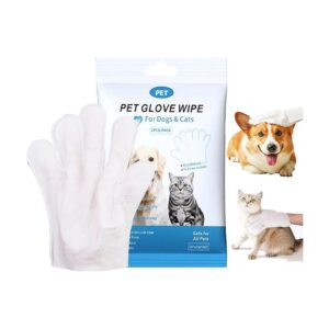 Rinse Pet Bath Wipes for Dogs and Cats - Safe and Mild Formula for Postsurgery Pets