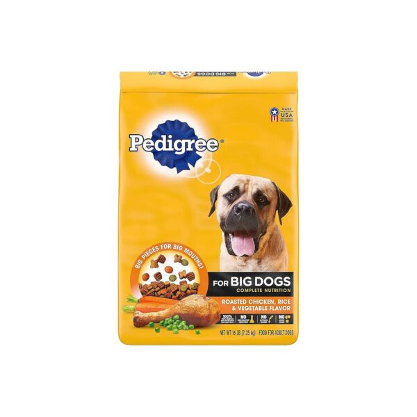 Roasted Chicken, Rice & Vegetable Flavor Dry Dog Food for Large Breed Adult Dogs