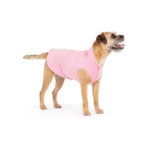 Rose Fleece Dog Coat for Comfortable Winter and Fall Wear Size 8