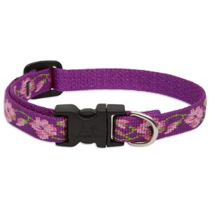 Rose Garden Collar for Extra Small Dogs with Adjustable Neck Size