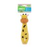 Rosewood Eco Friendly Plush Giraffe Dog Toy with Squeaker from Recycled Plastic Bottles