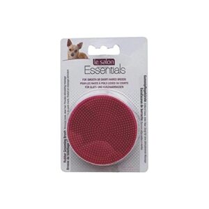 Round Rubber Brush for Grooming Short Hair Breeds with Easy to Clean Design