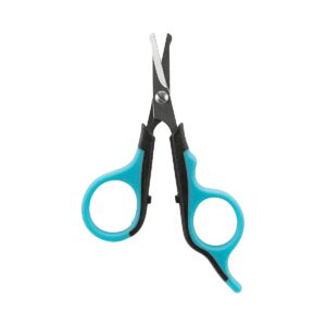 Round Tipped Pet Scissors for Trimming Face, Ears, and Paw Hair