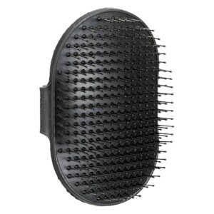 Rubber Coating Care Brush with Oval Shape and Adjustable Hand Loop for Easy Maintenance