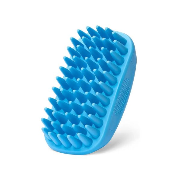 Rubber Pet Brush for Easy Bathing and Deshedding