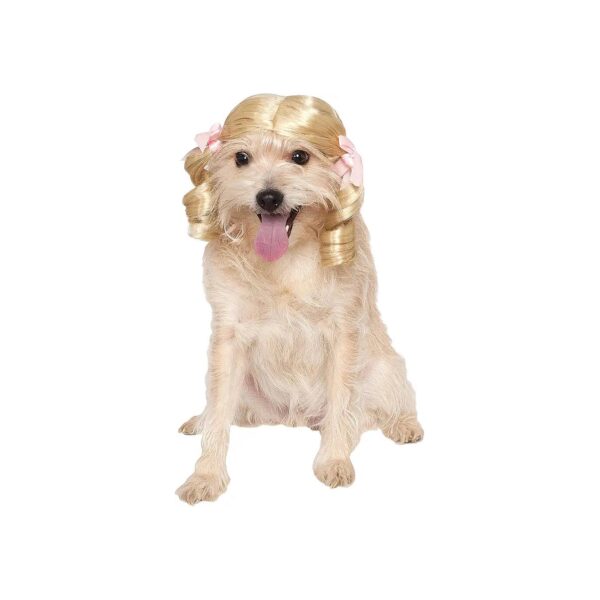 Rubie's Authentic Blonde Cheerleader Pet Wig