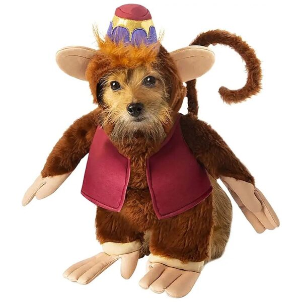 Rubies Official Licensed Disney Aladdin Dog Costume for Small Pets with Fez