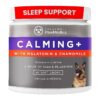 Safe Natural Melatonin Dog Calming Chews for Sleep Disturbances and Anxiety