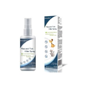 Safe, Natural, and Effective Flea and Tick Spray for Dogs, Cats, and Humans