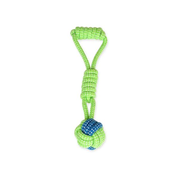 Safe Non-Toxic Knotted Rope Dog Toy for Moderate Chewing and Tug of War