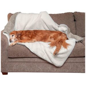 Safe Self-Warming Throw Blanket for Pets - Waterproof, Non-Electric, and Gentle on Skin