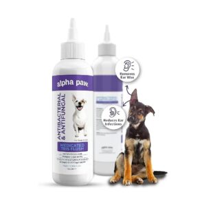 Safe and Advanced Ketoconazole Ear Wash for Dogs and Cats with Ear Infection Treatment