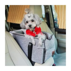 Safe and Comfortable Pet Car Travel Seat for Small Dogs and Cats