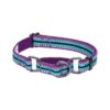 Safe and Comfortable Reflective Stripe Dog Collar for Medium Dogs Training