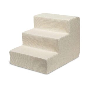 Safe and Easy Pet Access for Small Pets - Foam Pet Steps for Couch, Sofa, and High Bed