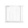 Safe and Easy to Use Baby Gate with Metal Frame Pressure Mounting White