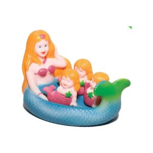 Safe and Non-Toxic Rubber Mermaid Bathtub Toys for Baby Play