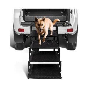 Safe and Reliable Dog Ramps for Cars and Trucks with Non-Slip Surface